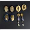 Image 2 : Collection of Rhinestone Costume Earrings
