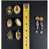Image 3 : Collection of Rhinestone Costume Earrings