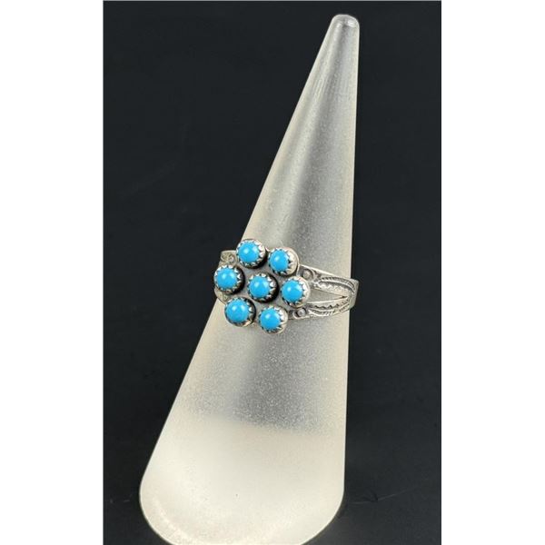 Bell Trading Post Sterling Silver Turquoise Ring