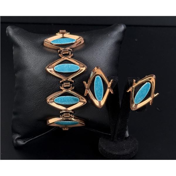 Matisse Renoir Copper Bracelet and Earrings