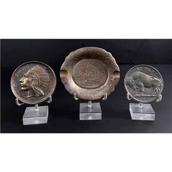 Souvenir Lucky Nickel Penny Paperweights