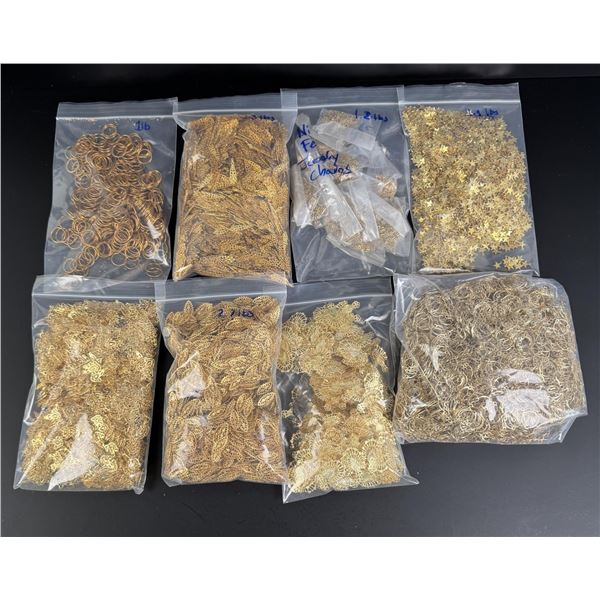 13 Pounds Collection of Copper Jewelry Findings