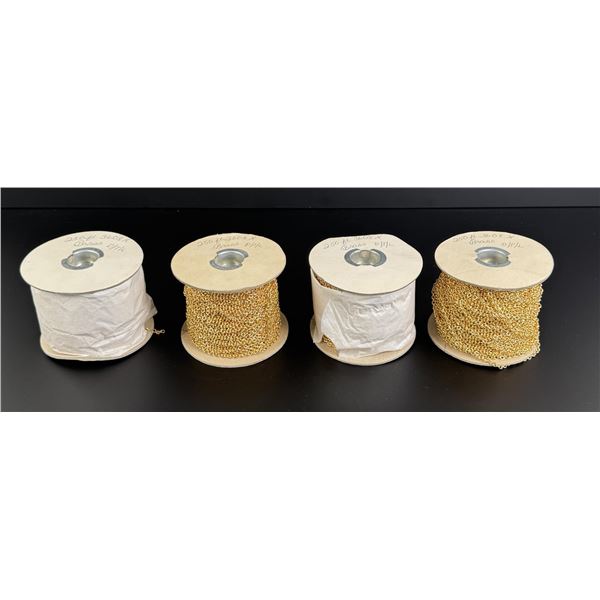 Copper and Zinc Jewelry Chain Spools