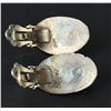 Image 3 : Navajo Sterling Silver Turquoise Earrings