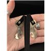 Image 2 : Sterling Silver Howling Wolf Earrings