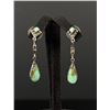 Image 1 : Sterling Silver Turquoise Marcasite Earrings