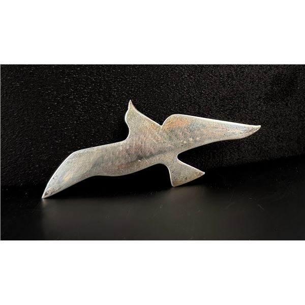 International Sterling Silver Seagull Brooch