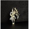 Image 1 : Scottish Bagpiper Highland Brooch