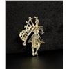 Image 2 : Scottish Bagpiper Highland Brooch