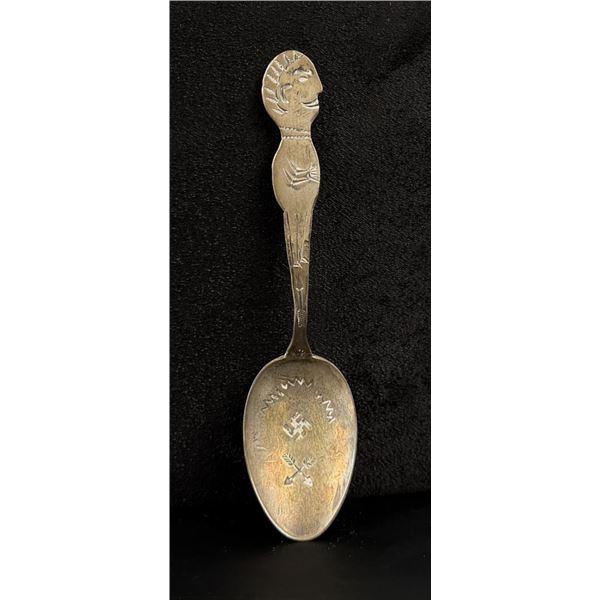 Navajo Sterling Silver Whirling Log Spoon