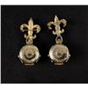 Image 2 : Coro Pegasus Fleur de Lis Locket Brooches