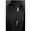 Image 1 : Elmer Kee Navajo Sterling Cowboy Boot Bolo Tie
