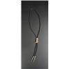 Image 3 : Elmer Kee Navajo Sterling Cowboy Boot Bolo Tie
