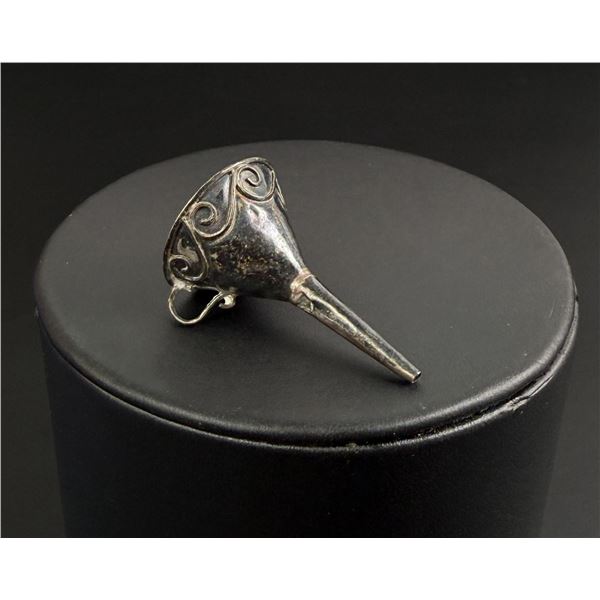 Navajo Sterling Silver Perfume Funnel