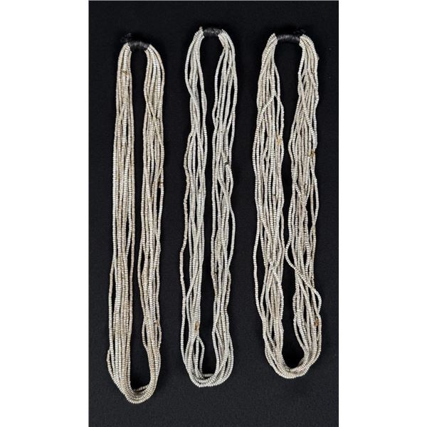 Group of White Padre Indian Trade Beads