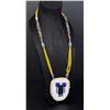 Image 6 : African Yoruba Diviners Beaded Face Necklace
