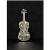 Image 1 : Sterling Silver Violin Brooch