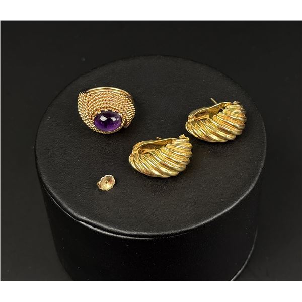Collection of 18K Gold Jewelry