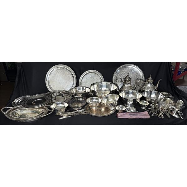 Collection of Silver Plate Flatware