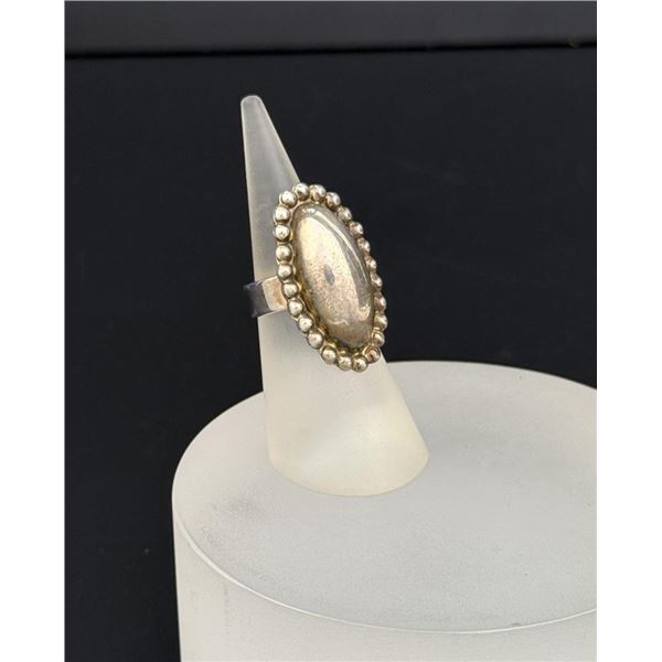 Taxco Mexico Sterling Silver Dome Ring