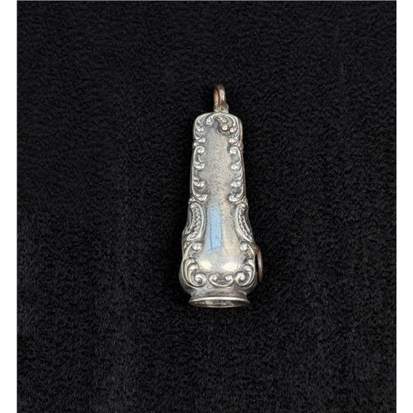 Sterling Silver Cigar Cutter Pocket Watch Fob