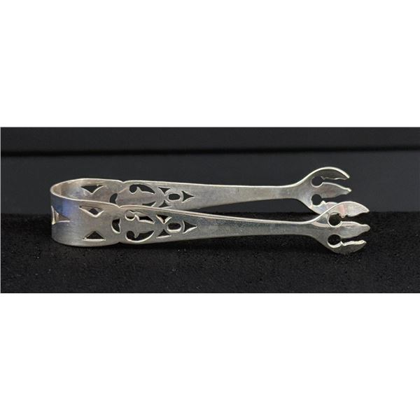 Webster Sterling Silver Sugar Tongs