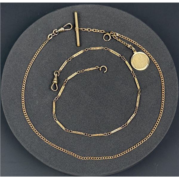 Gold Filled Pocket Watch Fob Chains