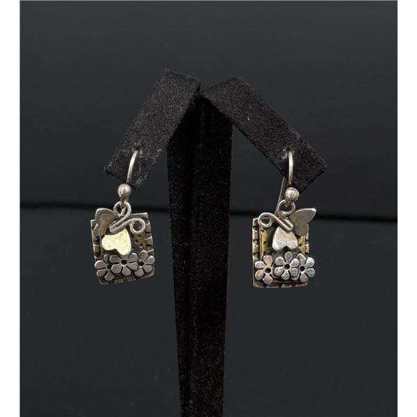 Far Fetched Sterling Silver Earrings
