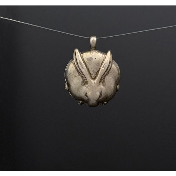 Museum of Fine Arts Sterling Silver Rabbit Pendant