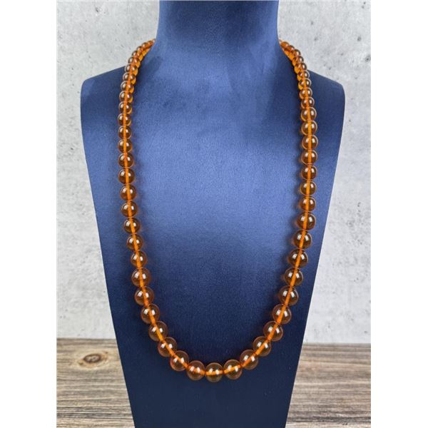 Baltic Amber Bead Necklace