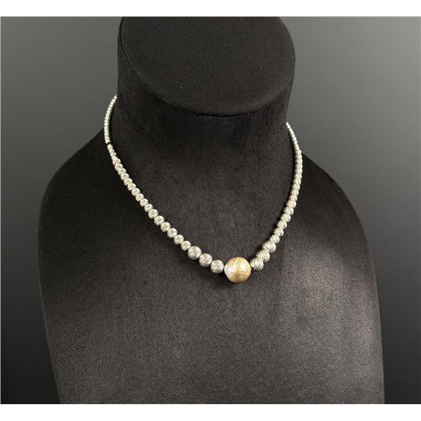Honora Graduated Sterling Silver Pearl Necklace