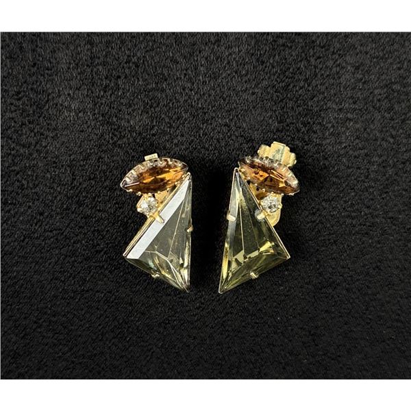 Costume Rhinestone Jewelry Earrings