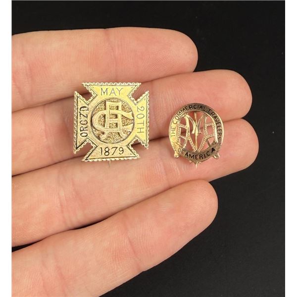 10k Gold Pins