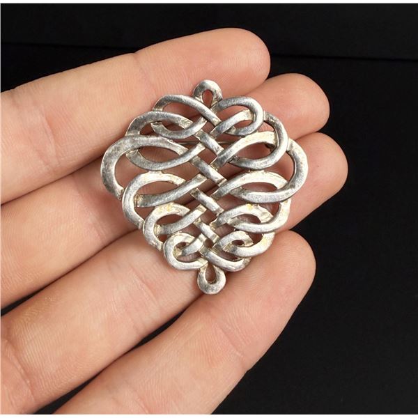 Metropolitan Museum of Art Silver Brooch