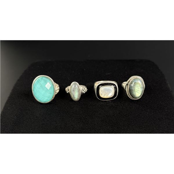 Collection of Sterling Silver Rings