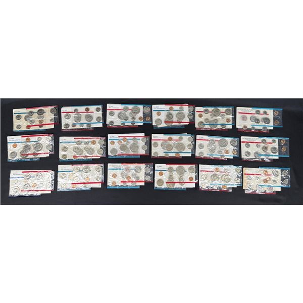 Collection of US Mint Uncirculated Coin Sets