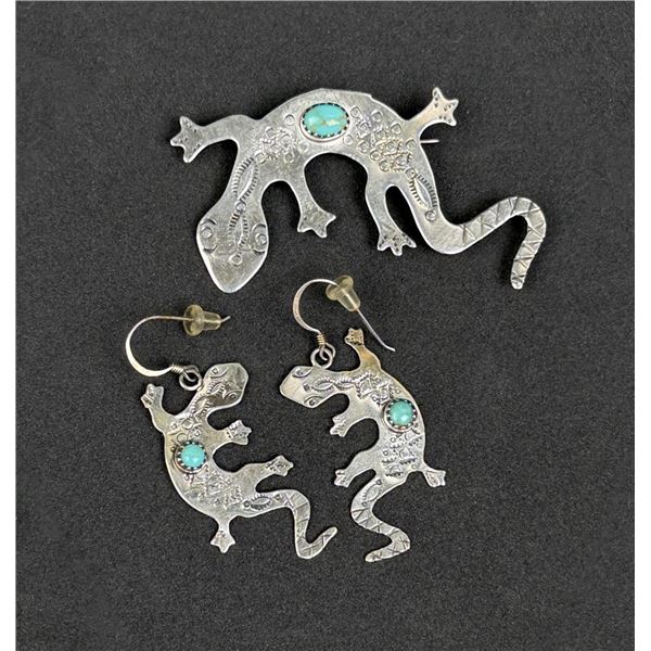 Running Bear Navajo Sterling Silver Jewelry