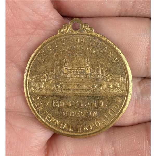 Lewis and Clark Centennial Exposition Medal