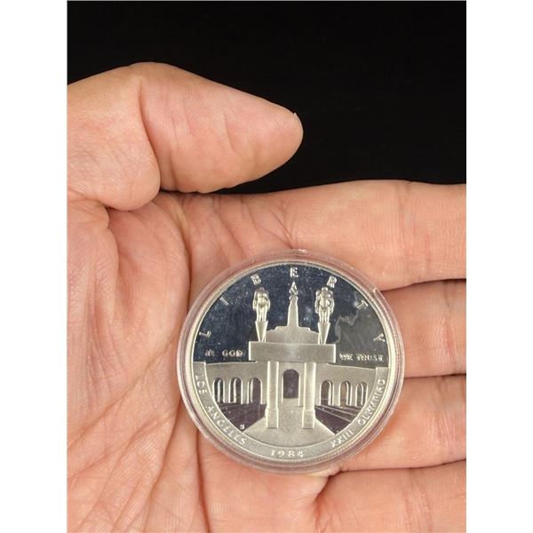 1984 Los Angeles Olympics Silver Dollar Coin