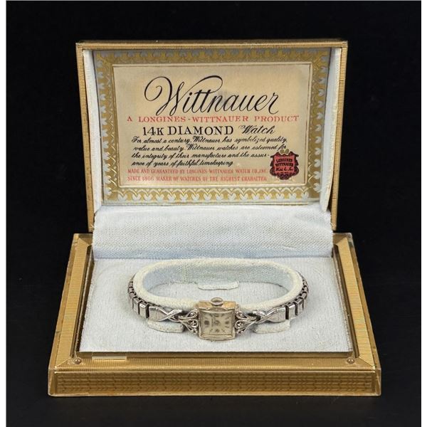 Wittnauer 14k Diamond Ladies Wristwatch