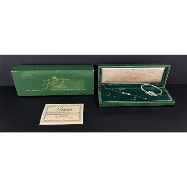 14k Gold Le Coultre Ladies Wristwatch