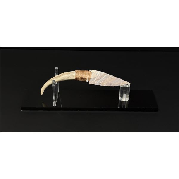 Bo Earls Handmade Horn Handle Knife