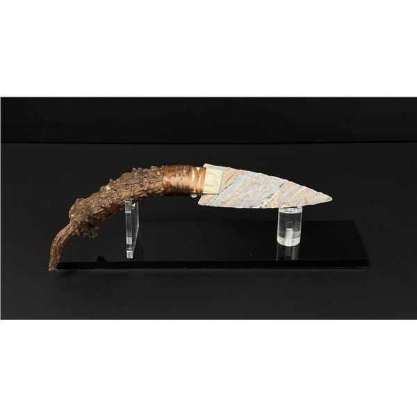 Bo Earls Handmade Horn Handle Knife