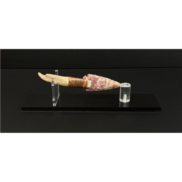 Bo Earls Handmade Horn Handle Knife