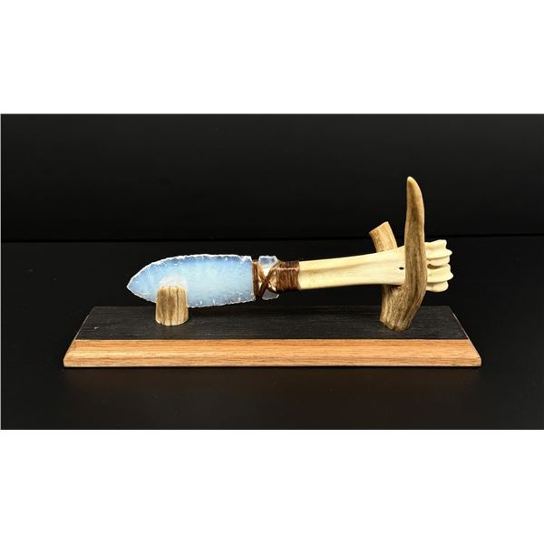 Bo Earls Handmade Leg Bone Handle Knife