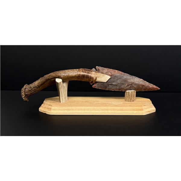 Bo Earls Handmade Horn Handle Knife