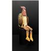 Image 1 : Folk Wood Rooster Shelf Sitter