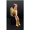 Image 3 : Folk Wood Rooster Shelf Sitter
