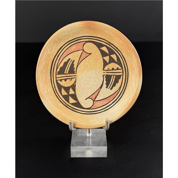 Emily Mutz Hopi Pueblo Pottery Plate