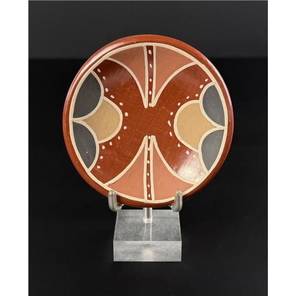 Santa Clara Pueblo Pottery Miniature Plate